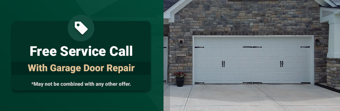 Free Service Call with Garage Door Repair
